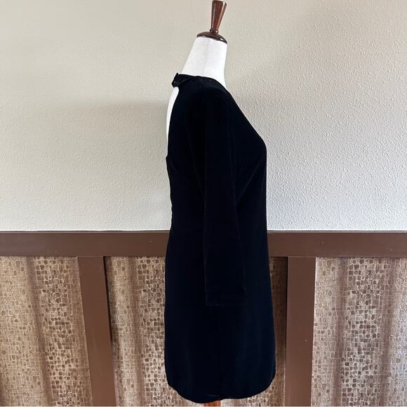 & Other Stories Open Back Party Dress in Black Velvet Size 4 - Picture 8 of 13